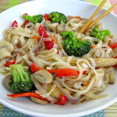 Phở xào chay thập vị