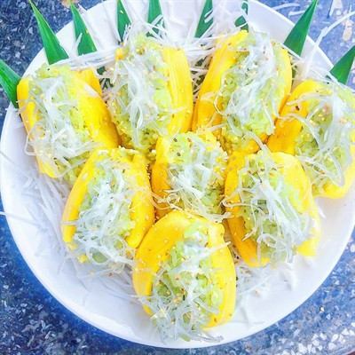 Xôi mứt lá dứa