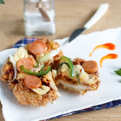 Chizza - gà rán phủ phô mai