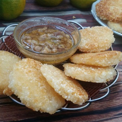 Xôi chiên giòn tan