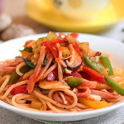 Mì Ý sốt nấm