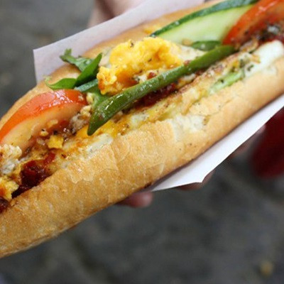 Bánh mì trứng ốp la
