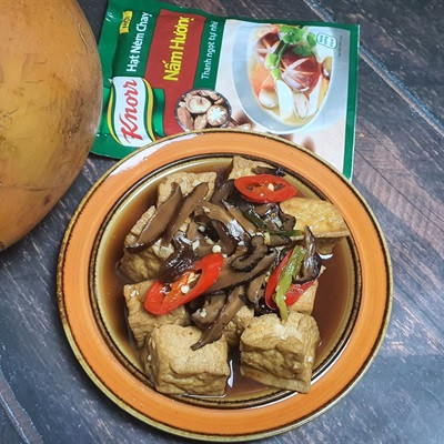 Đậu Hũ Đậu Hũ Om Nước Dừa Đơn Giản, Ngon
