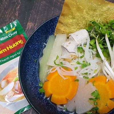 Hủ Tiếu Bò Viên Chay