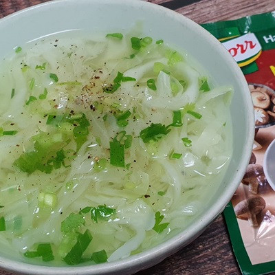 Canh Bắp Cải Chay