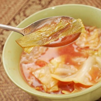 Canh Bắp Cải Cà Chua