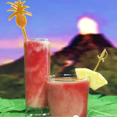 Cocktail Chuối Dâu Tây mát lạnh cho ngày hè nóng