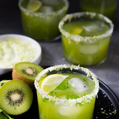 Cocktail bạc hà kiwi