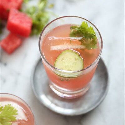 Cocktail dưa hấu dưa leo