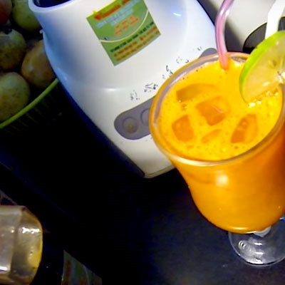 Nước ép cà rốt mix chanh dây