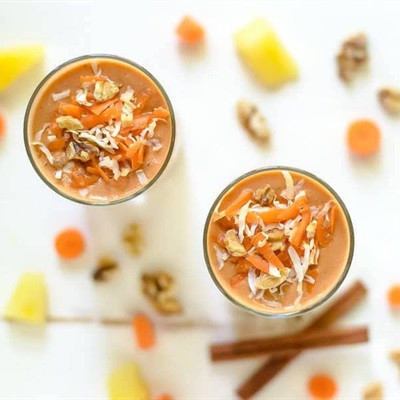 Sinh tố cà rốt dinh dưỡng