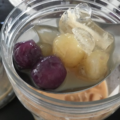 Trà sữa trân châu khoai lang