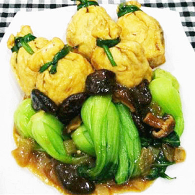 Đậu hũ bao bố nấm rơm