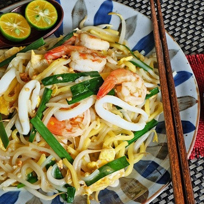 Mì Vắt Xào Hải Sản Thơm Ngon Hấp Dẫn