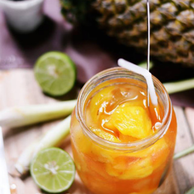 Trà chanh sả khóm