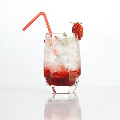 Cách pha soda dâu tây