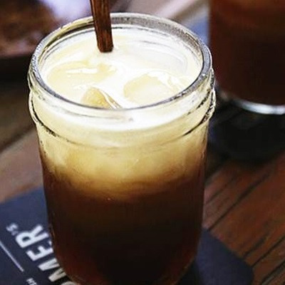 Trà sữa dừa kiểu Thái