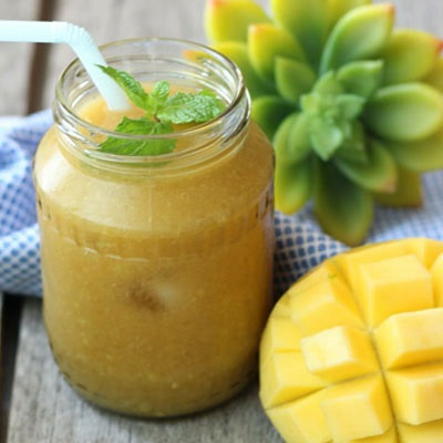 Sinh tố xoài và Coca