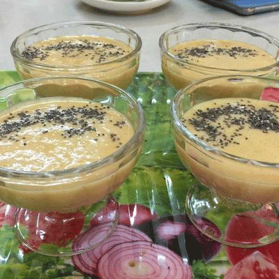 Sinh tố chuối chanh dây