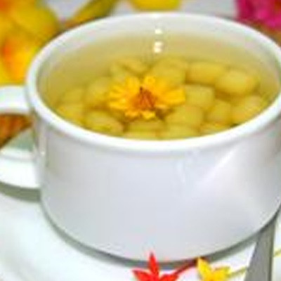 Nước mía lau hạt sen
