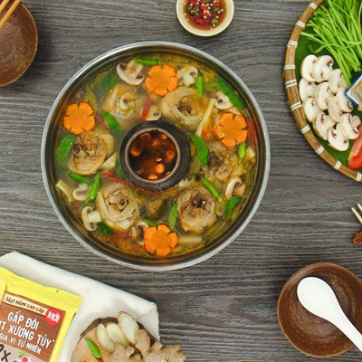 Lẩu Gà Lá Chanh Măng Tươi Thơm Ngon Cho Cuối Tuần