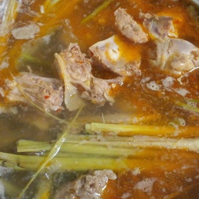 Lẩu Gà Hầm Sả