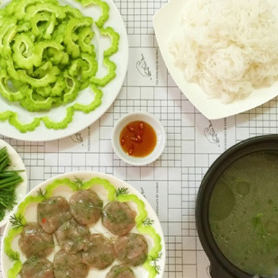 Lẩu Chả Cá Nấu Khổ Qua Cực Ngon Lành