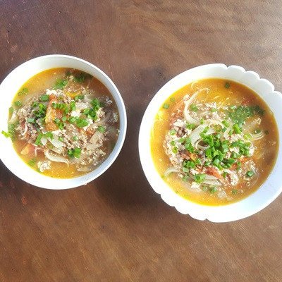 Mì trứng cà chua thơm ngon
