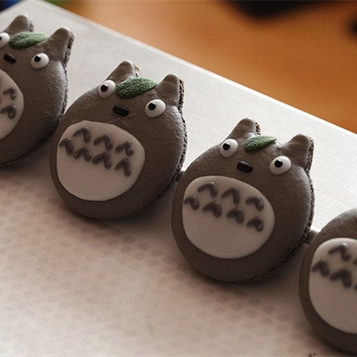 Bánh Macaron Totoro Đơn Giản, Thơm Ngon