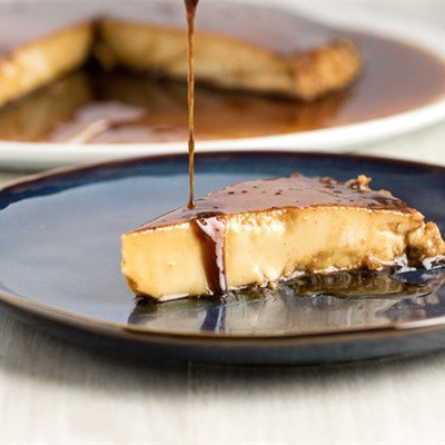 Bánh Flan Dừa Với Bột Sắn Dây, Béo Ngậy