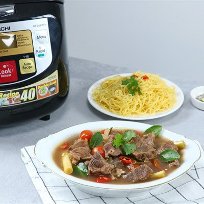 Cách nấu bò kho tomyum