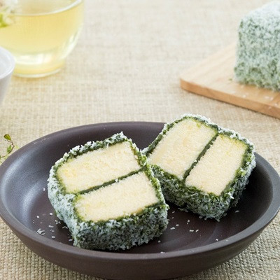 Lamington Trà Xanh Tráng Miệng Ngon Lành
