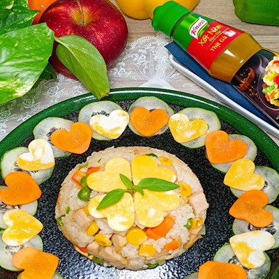 Cơm Chiên Rau Củ Ngũ Sắc Thơm Ngon Ở Nhà
