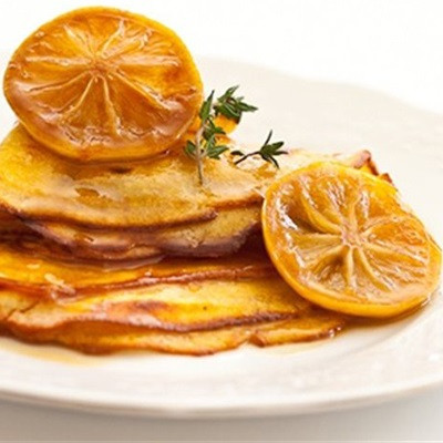 Pancake Sốt Caramel Chanh, Cực Thơm Ngon